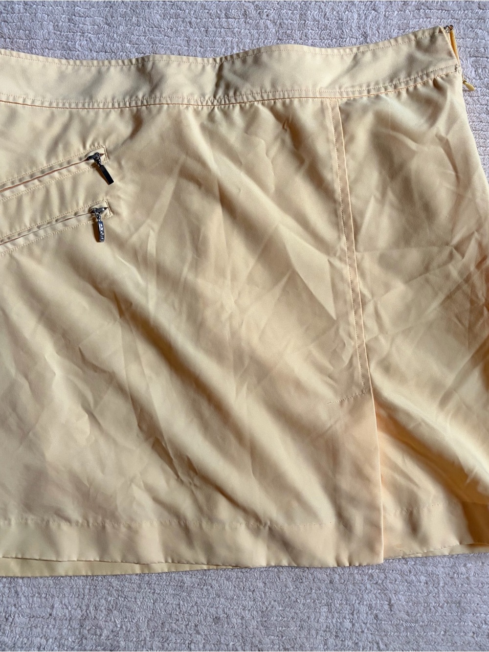 Izod Yellow Ladies Skort with Cool FX Tag